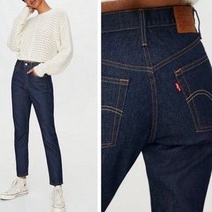 Levi’s High Rise 501 Skinny Jeans - 24